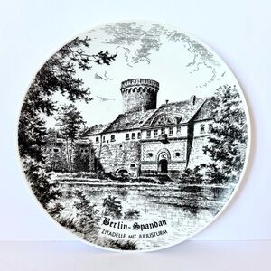 Schedel Bavaria Collector Plate – Spandau Citadel Berlin Germany – 8” Porcelain